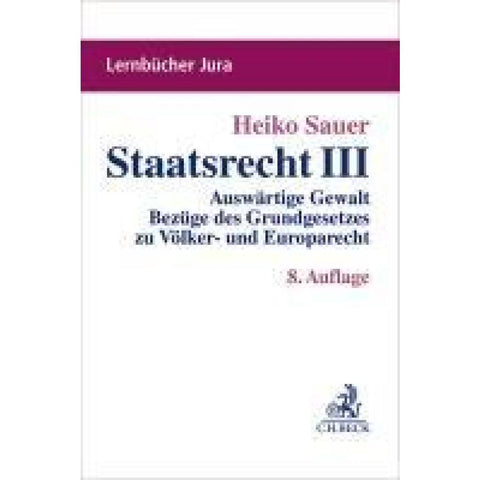 Staatsrecht III