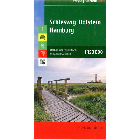 freytag & berndt Straßenkarte Schleswig-Holstein - Hamburg 1:150.000