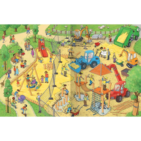 Mein großes Wimmelbuch Baustelle
