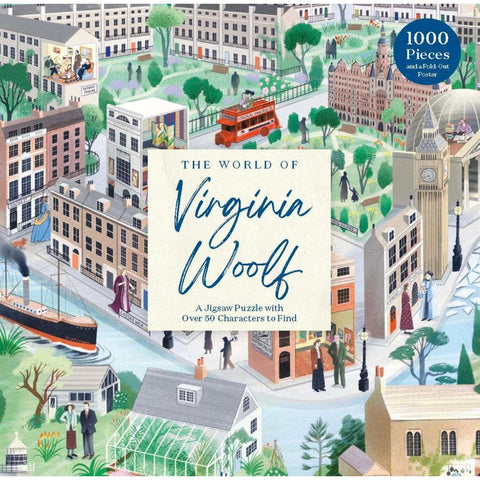 The The World of Virginia Woolf 1000 Piece Puzzle