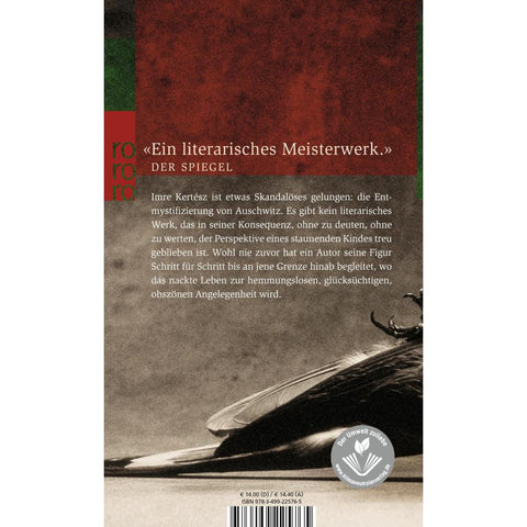 Roman eines Schicksallosen