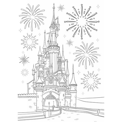 Disney: Disneyland Paris Malblock