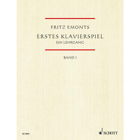 Erstes Klavierspiel