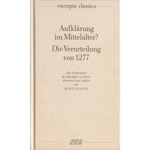 Aufklärung im Mittelalter? Die Verurteilung von 1277