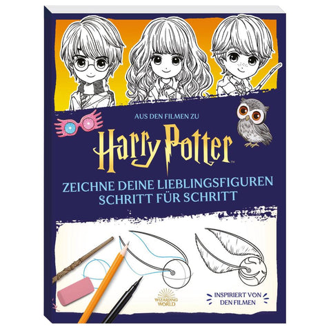 Aus den Filmen zu Harry Potter: Zeichne deine Lieblingsfiguren Schritt für Schritt