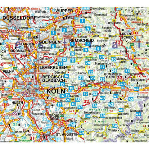 ROTHER Wanderführer Bergisches Land