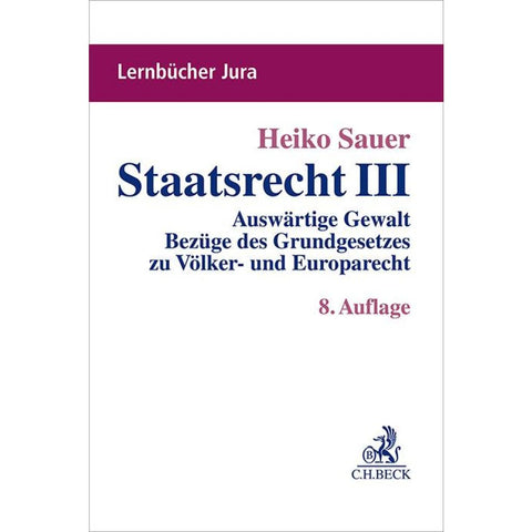 Staatsrecht III