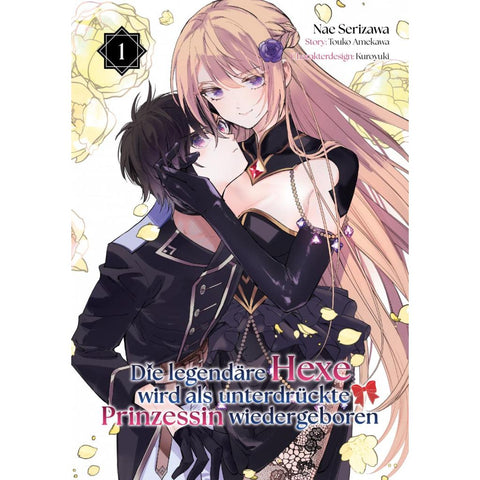 Die legendäre Hexe wird als unterdrückte Prinzessin wiedergeboren (Manga), Band 01