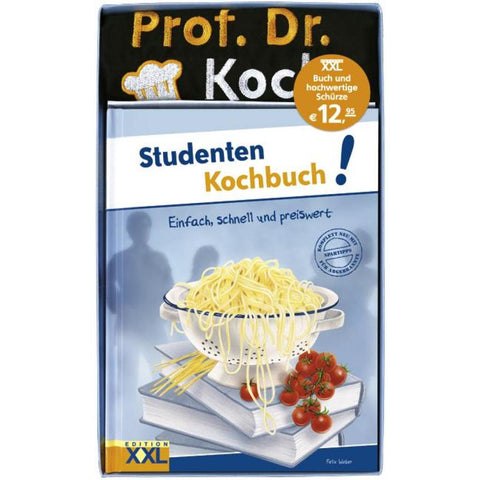 Studenten Kochbuch! mit Schürze
