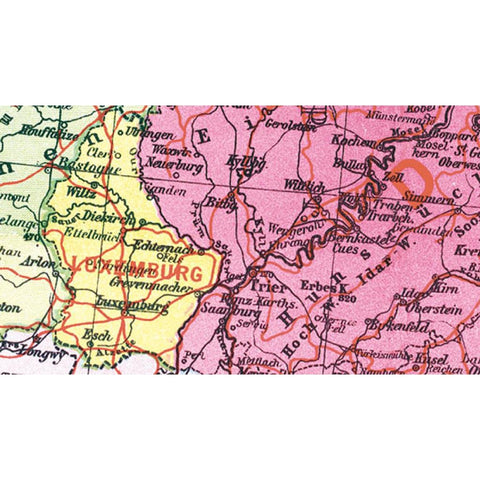 Historische Karte: Deutschland - Das Großdeutsche Reich mit dem Sudetendeutschen Gebieten, 1938 (plano)