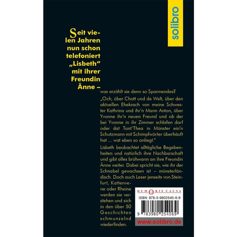 Hallo Änne, hier is Lisbeth...