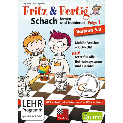 Fritz&Fertig! Folge 1: Schach lernen und trainieren - Version 3
