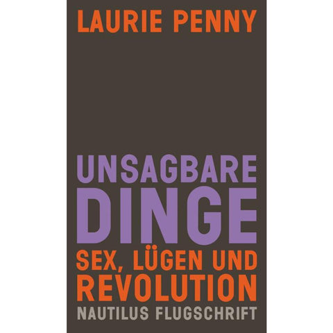 Unsagbare Dinge
