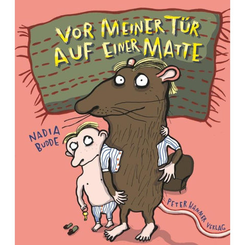 Vor meiner Tür auf einer Matte