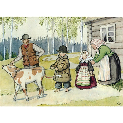 Peter und Lotta auf dem Jahrmarkt