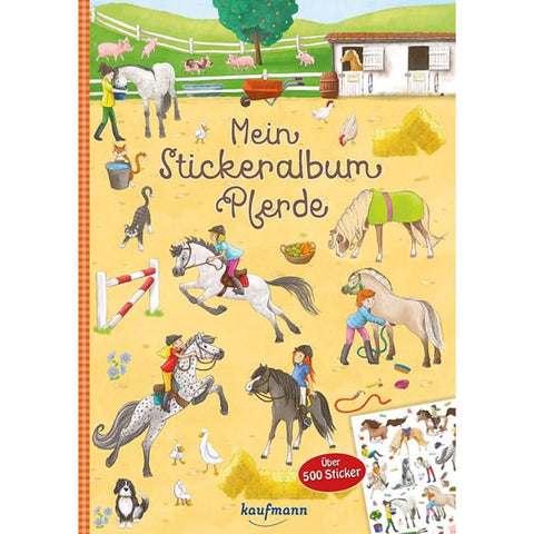 Mein Stickeralbum Pferde