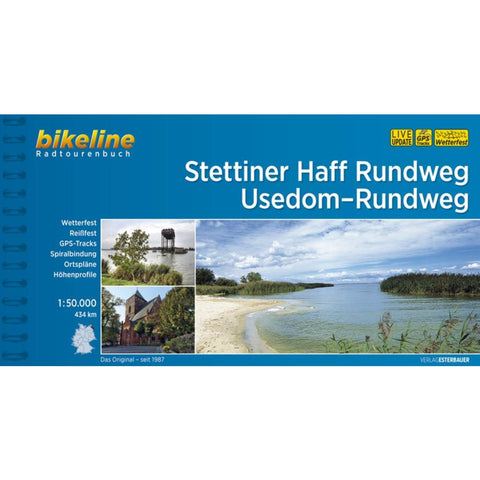 Bikeline Radtourenbuch Stettiner Haff Rundweg . Usedom-Rundweg