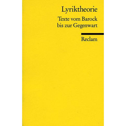 Lyriktheorie