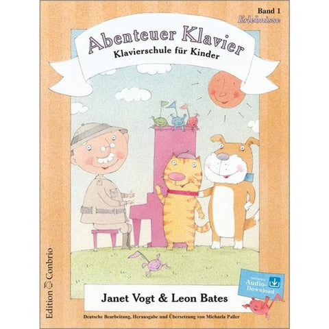 Abenteuer Klavier, Erlebnisse (1. Hauptband)