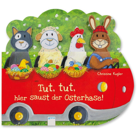 Tut, tut, hier saust der Osterhase!