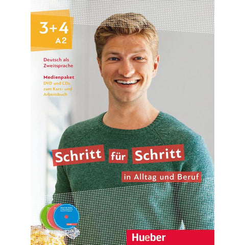 Schritt für Schritt in Alltag und Beruf 3+4 / Medienpaket (DVD + CD)