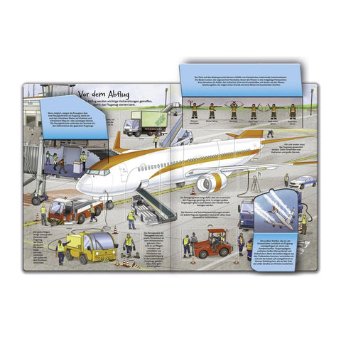 Mein großes Klappenbuch: Der Flughafen