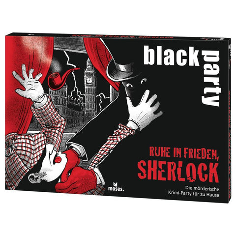 black party Ruhe in Frieden, Sherlock