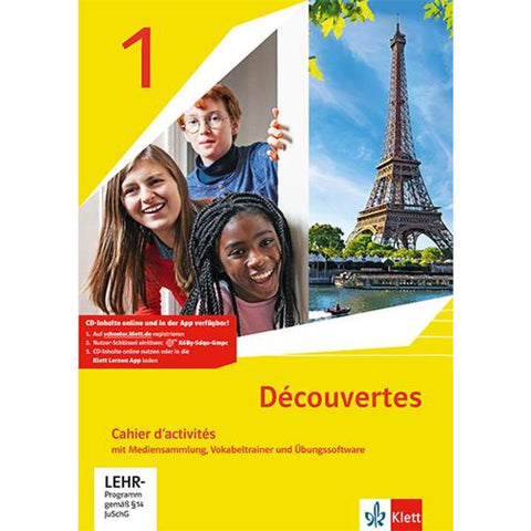 Découvertes 1. Ausgabe 1. oder 2. Fremdsprache. Cahier d'activités mit Mediensammlung und Vokabeltrainer 1. Lernjahr