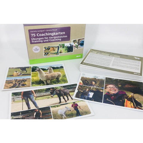 75 Coachingkarten Übungen für tiergestütztes Training und Coaching