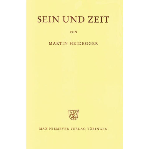 Gesamtausgabe Abt. 1 Veröffentlichte Schriften Bd. 2. Sein und Zeit