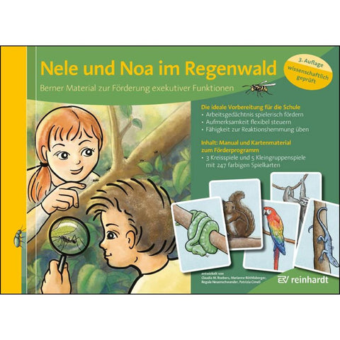 Nele und Noa im Regenwald