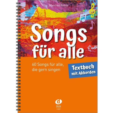 Songs für alle - Textbuch mit Akkorden