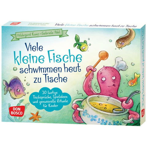 Viele kleine Fische schwimmen heut zu Tische