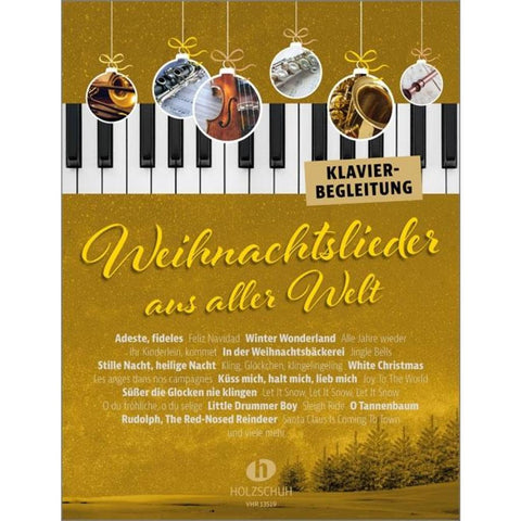 Weihnachtslieder aus aller Welt - Klavierbegleitung