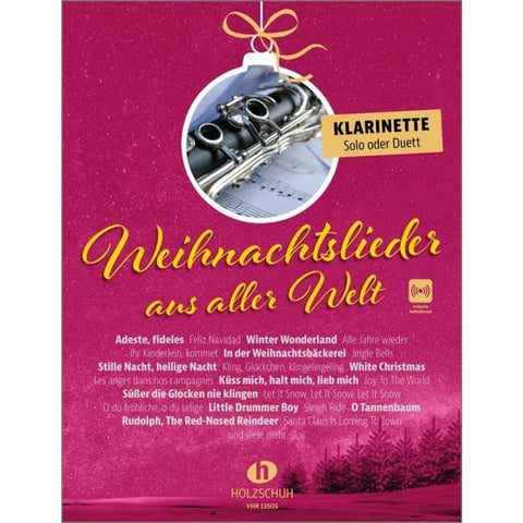 Weihnachtslieder aus aller Welt - Klarinette