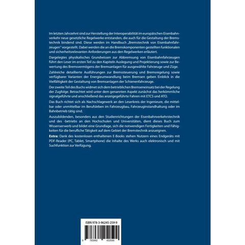 Handbuch Bremstechnik von Eisenbahnfahrzeugen