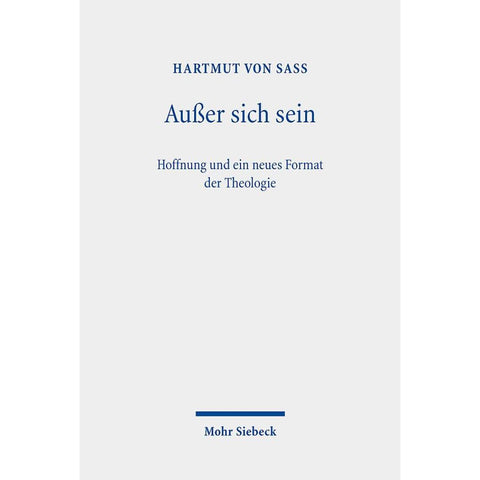 Außer sich sein