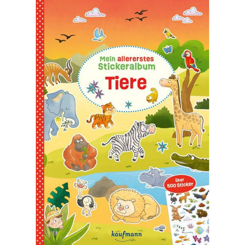 Mein allererstes Stickeralbum - Tiere