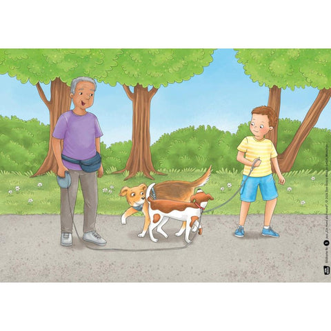 Ein Hund als Freund. Leben mit einem Haustier: viel Freude - viele Aufgaben. Kamishibai Bildkartenset