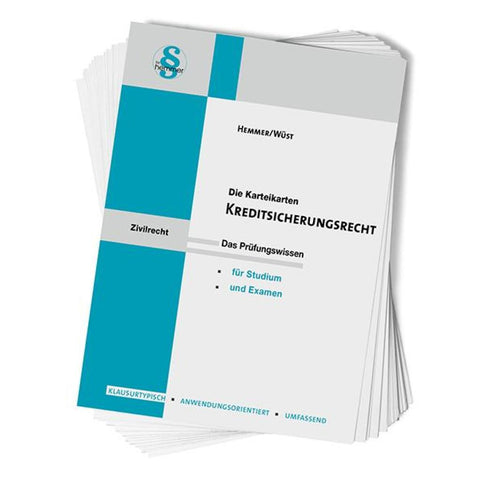 Karteikarten Kreditsicherungsrecht