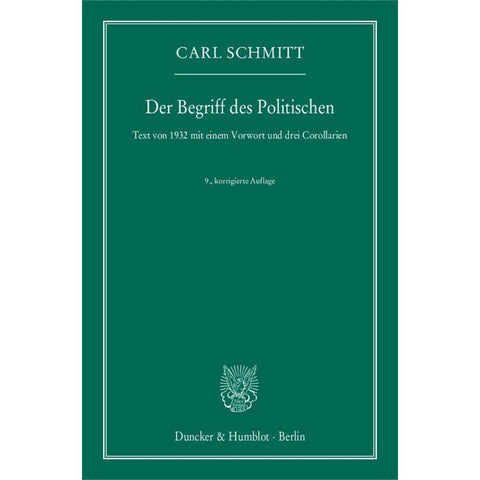 Der Begriff des Politischen.