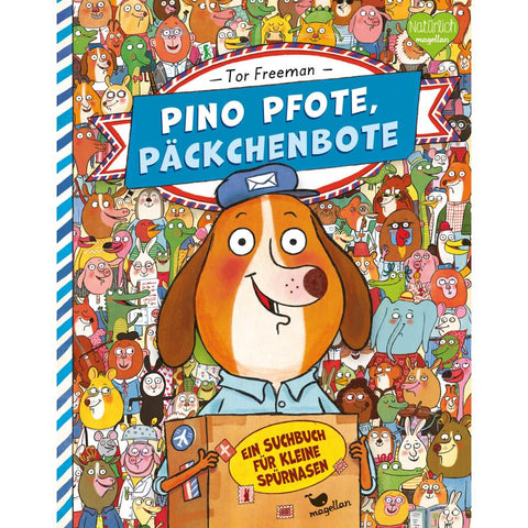 Pino Pfote, Päckchenbote 01. Ein Suchbuch für kleine Spürnasen