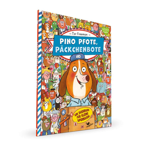 Pino Pfote, Päckchenbote 01. Ein Suchbuch für kleine Spürnasen