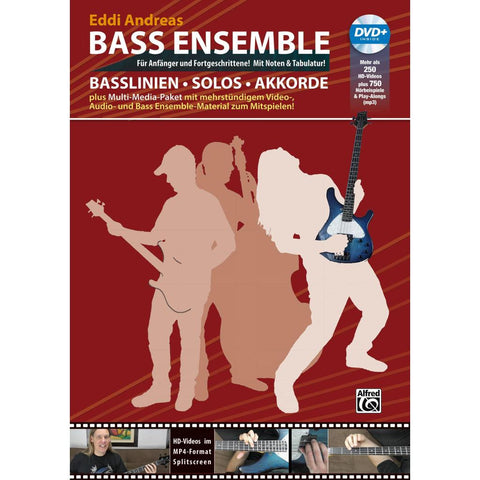 Bass Ensemble - plus Multi-Media-Paket mit mehrstündigem Video-, Audio- und Bass Ensemble-Material zum Mitspielen!