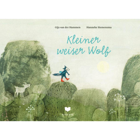 Kleiner weiser Wolf