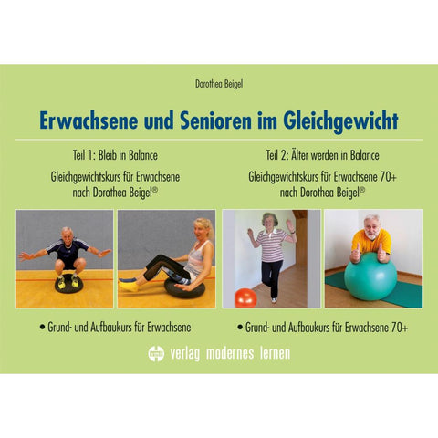 Erwachsene und Senioren im Gleichgewicht