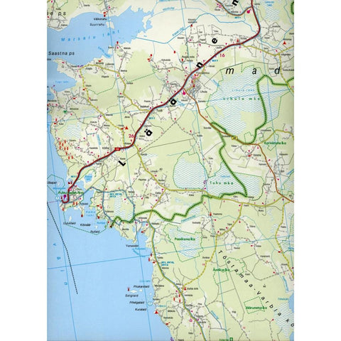 Estland Nord und Süd, Autokarten Set 1:150.000