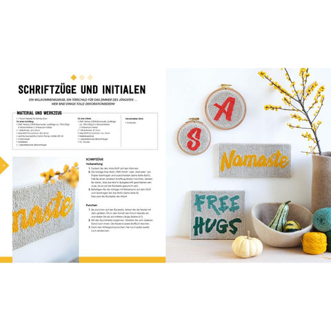Punch Needle - Der Kreativtrend: Projekte mit der Stanznadel