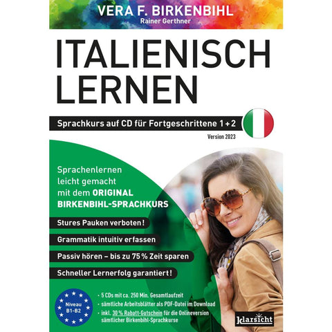 Italienisch lernen für Fortgeschrittene 1+2 (ORIGINAL BIRKENBIHL)