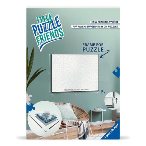 Puzzlezubehör - Puzzle-Rahmen, weiß